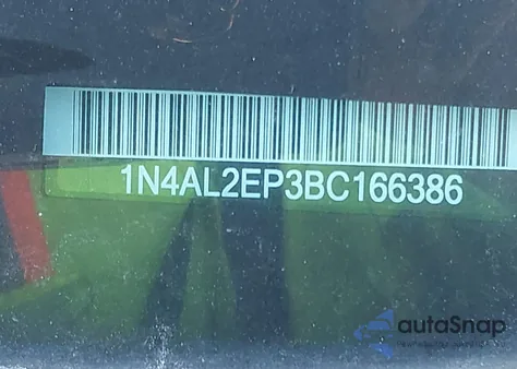 2011 Nissan Altima 2.5 S z USA, uszkodzony, nr VIN 1N4AL2EP3BC166386
